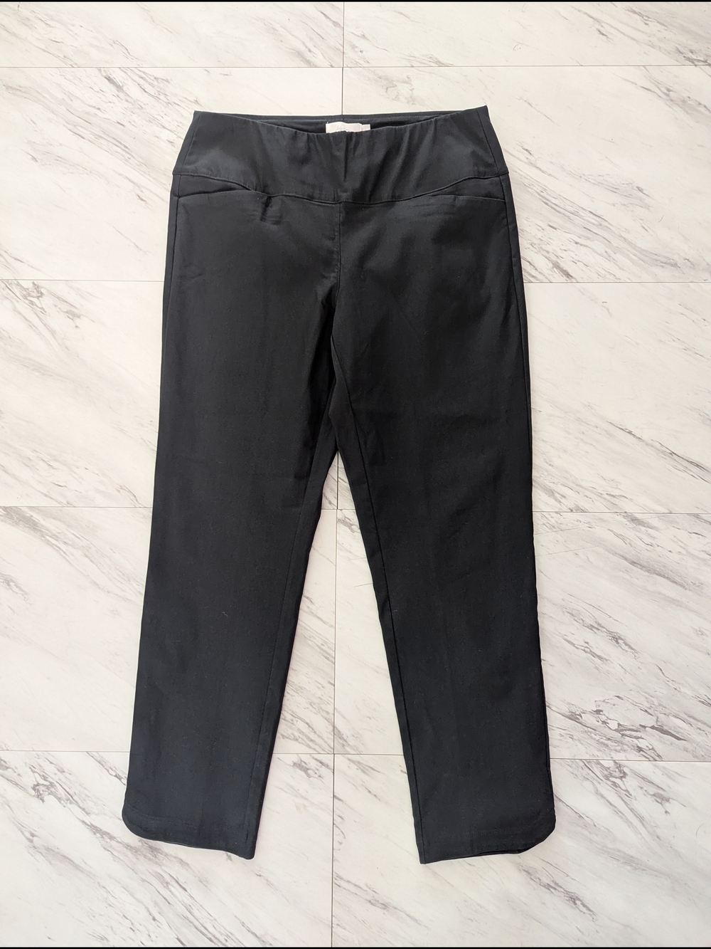 Lady Hagen Black Ankle-Length Stretch Golf Pants